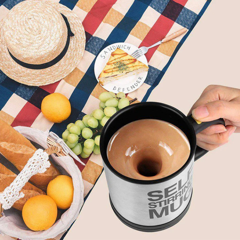 Taza Mug Mezclador Electrico 400 ml